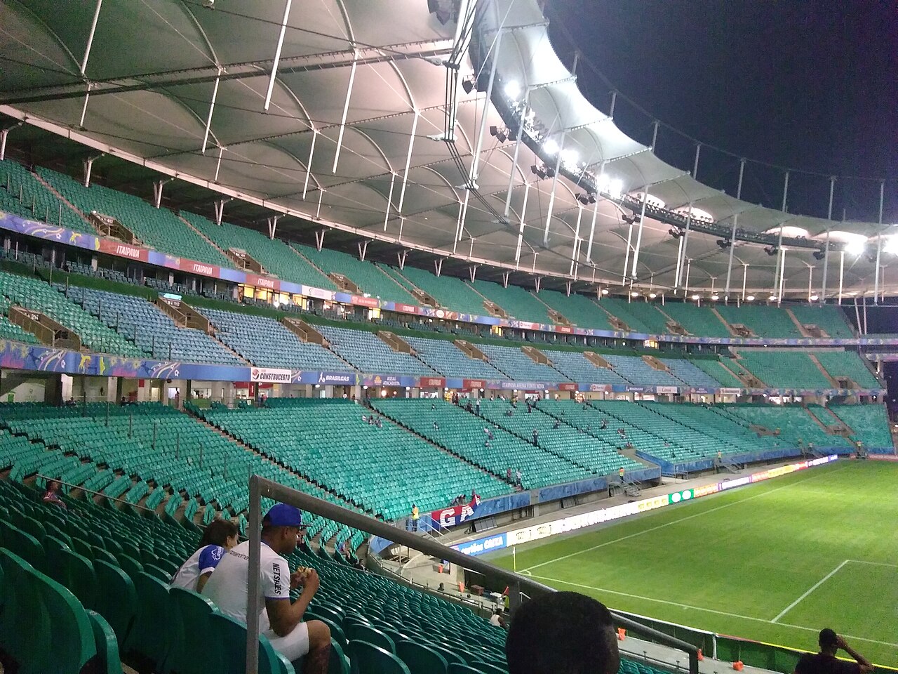 Arena Fonte Nova, em Salvador, que recebe Bahia x São Paulo, em foto de arquivo