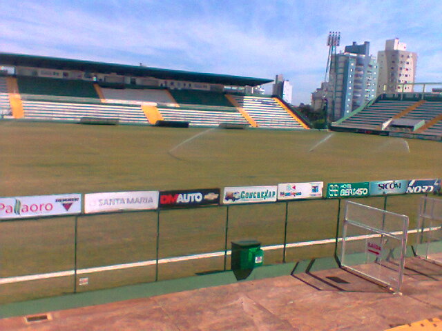 Gramado da Arena Condá, em Chapecó (SC), em foto de arquivo