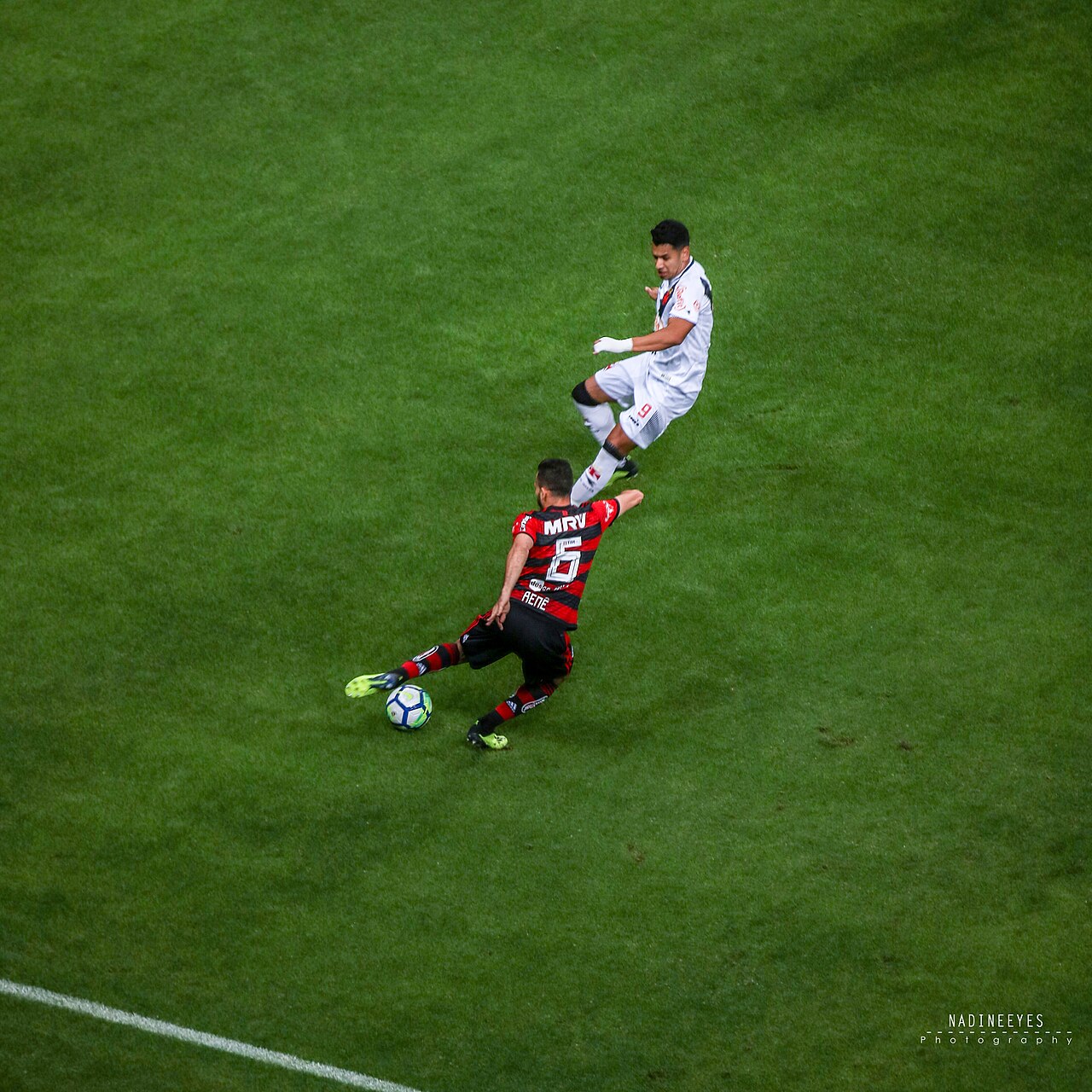 Flamengo e Vasco em jogo disputado em setembro de 2018, em foto de arquivo