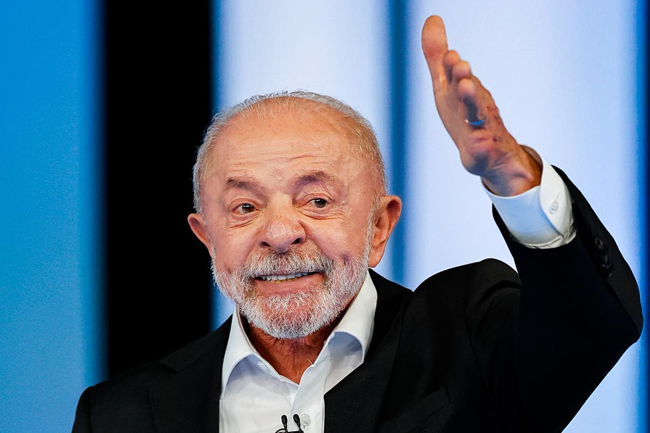 Debate entre Lula e Flávio Bolsonaro na TV Globo, em 23 de outubro de 2026