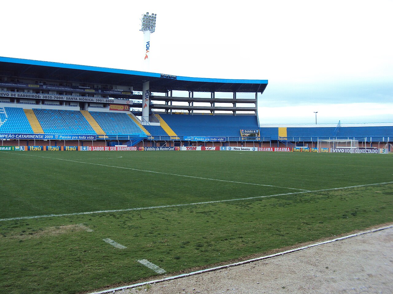 Estádio da Ressacada, em Florianópolis, em foto de arquivo