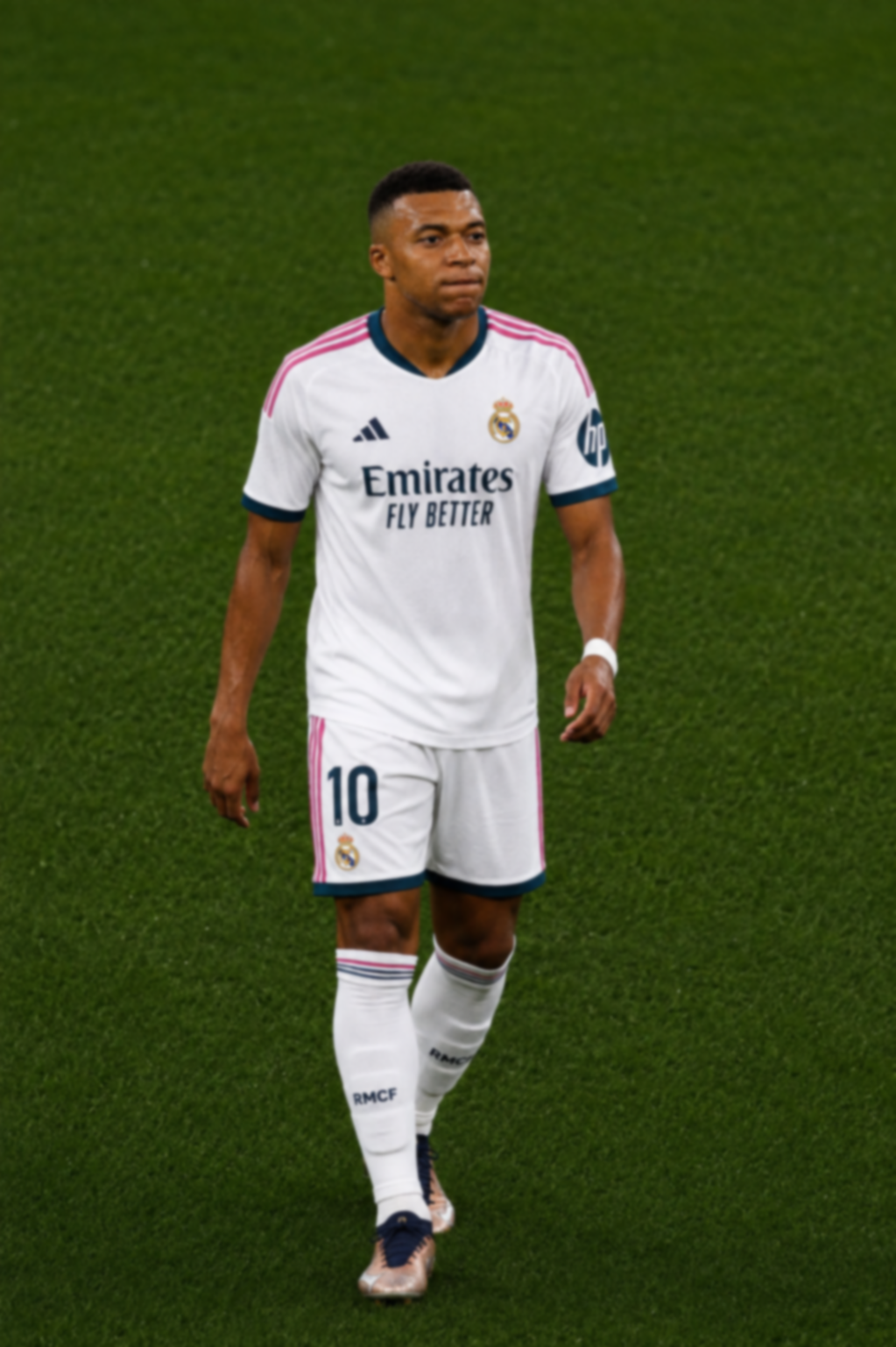 Kylian Mbappé em partida do Real Madrid no Campeonato Espanhol, em foto de arquivo