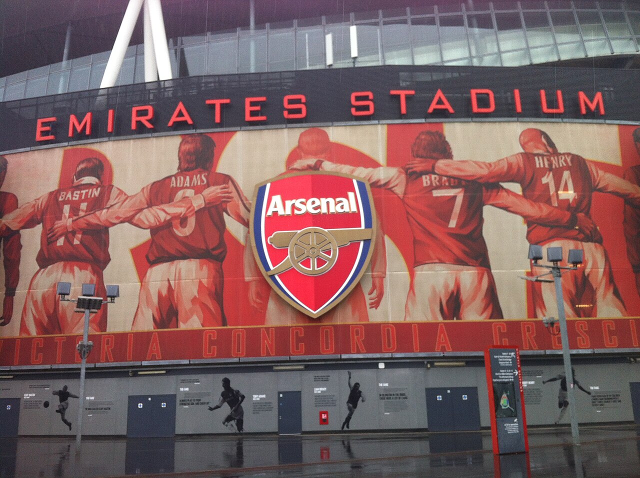 Emirates Stadium, casa do Arsenal, em foto de arquivo