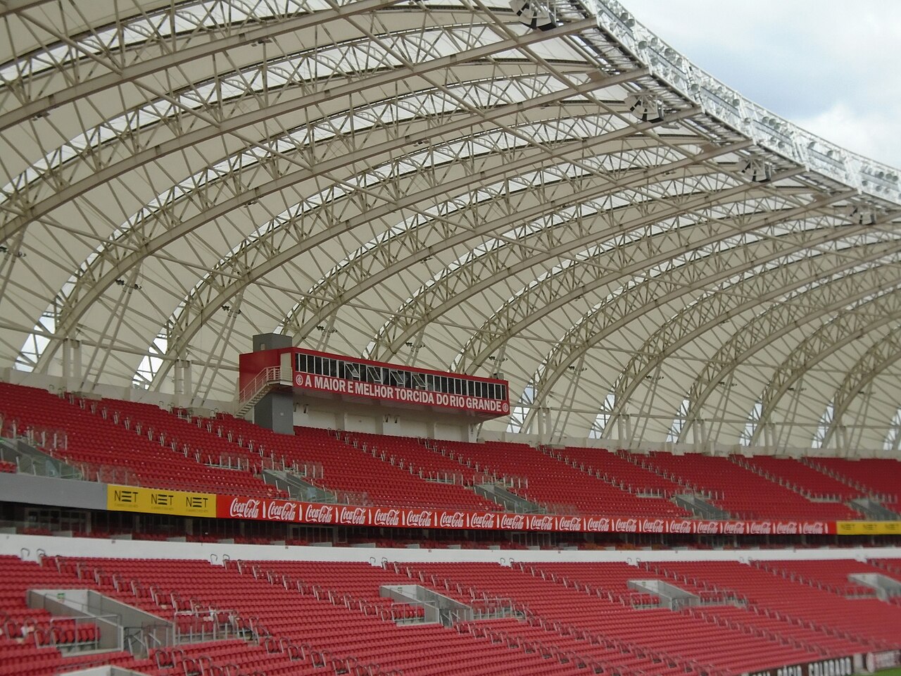 Estádio Beira-Rio, em Porto Alegre, em foto de arquivo