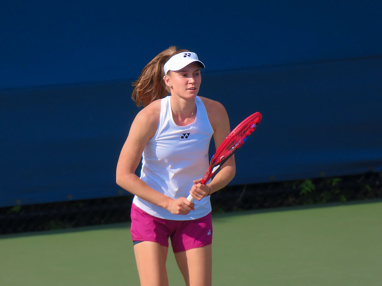 Elena Rybakina durante o US Open de 2024, em foto de arquivo