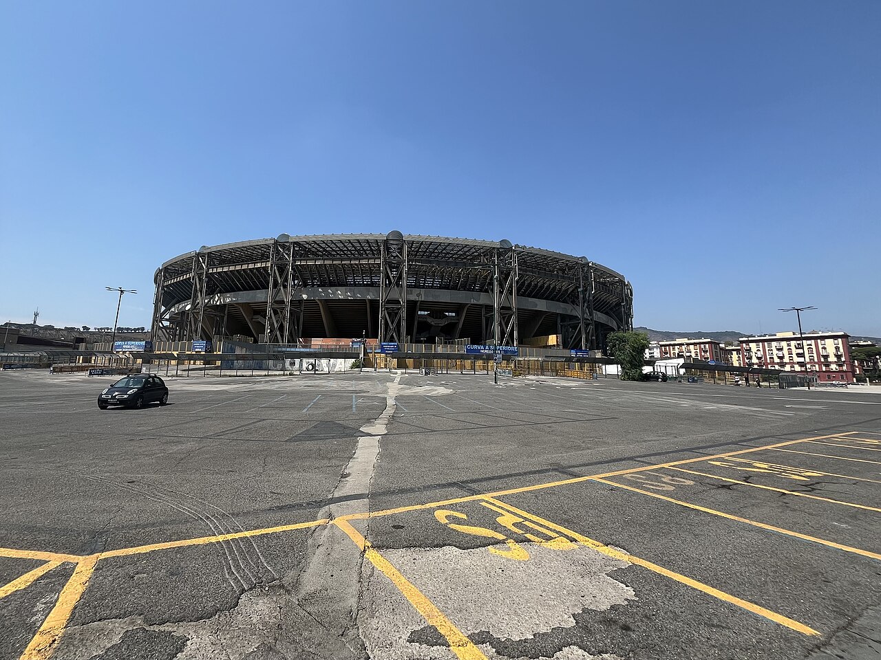 Estádio Diego Armando Maradona, em Nápoles, em foto de arquivo