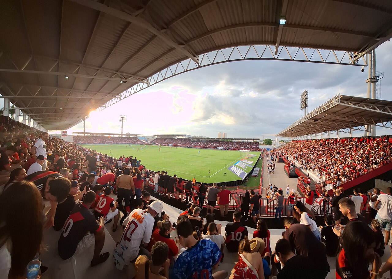 Estádio Antônio Accioly, em Goiânia, em foto de arquivo